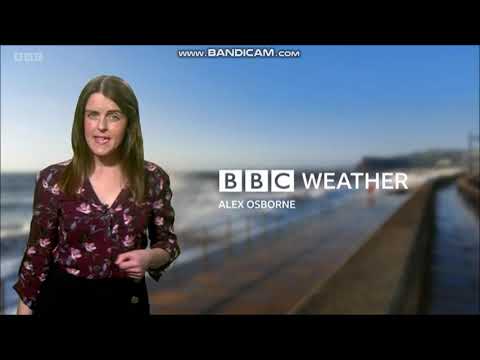 Alex Osbourne BBC ONE Spotlight weather March 19th 2022 in HD! - 60 FPS Good Quality