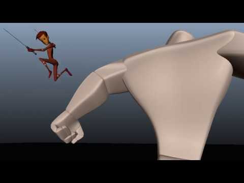 Fight shot( linear tangent)