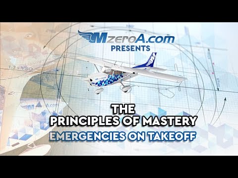 Engine Failure On Takeoff To Soft Field Landing - MzeroA Flight Training