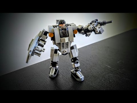 MyBuild Base Defender MF05-A01 -- It came with a MINIFIG?!