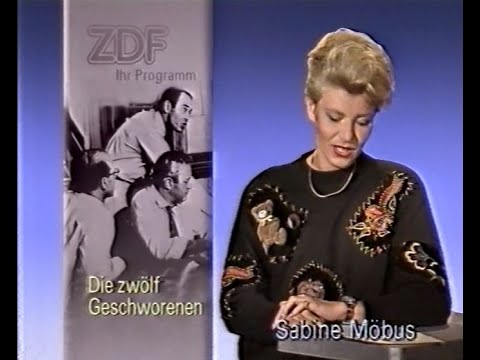 ZDF 17.11.1991 - Ansage zu "Die zwölf Geschworenen", davor der Rest von "Sport am Sonntag"