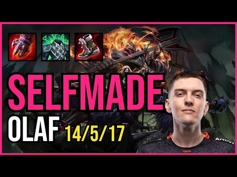 SELFMADE - OLAF vs. HECARIM Jungle | EUW DIAMOND | PATCH 11.1