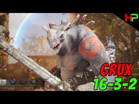 Grux Dominates in Offlane! - Predecessor Full Game No Commentary