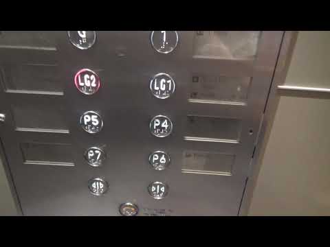 Nine floor Gen2! JPL mod. Otis Gen2 MRL Traction elevators at Queen Victoria Building, Sydney City