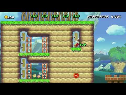 ファイアーの神 by ミント♪ - Super Mario Maker - No Commentary 1bl