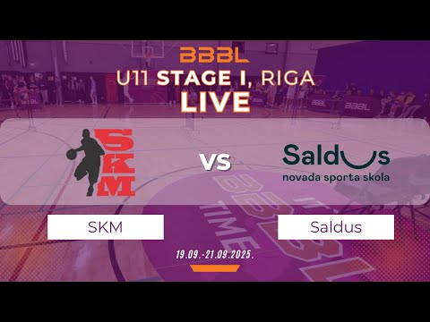 SKM Drakonai 2015 vs Saldus Sporta skola 2015 | BBBL Boys U11