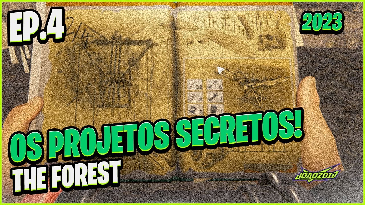 Encontrando os projetos secretos! (EP.4) - Blueprints e dicas - THE FOREST | 2023 🌳