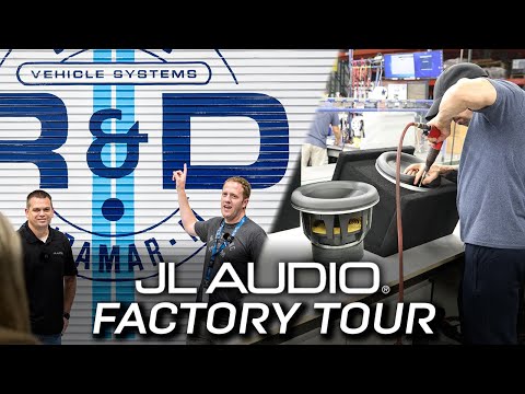 How Subwoofers, Speakers, and Enclosures are Made! CAF Visits the JL Audio Factory!