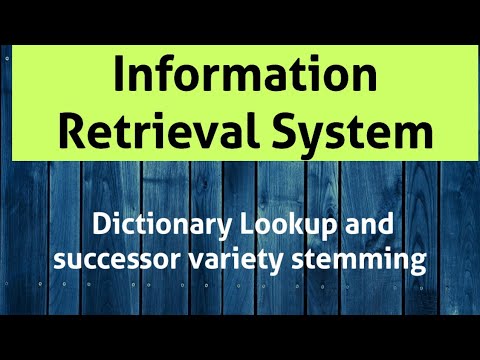 Information Retrieval System introduction and objectives IRS tutorials in Telugu
