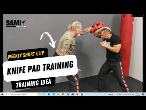 PETER WECKAUF | Weekly short clip for our followers - Knife Training #2 (SAMI Combat Systems)