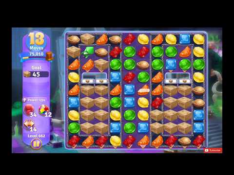 Wonka's World of Candy Level 662 NO BOOSTERS - A S GAMING ✔