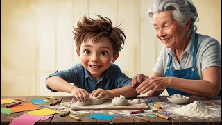 Gabrielzinho Fazendo Massinha colorida