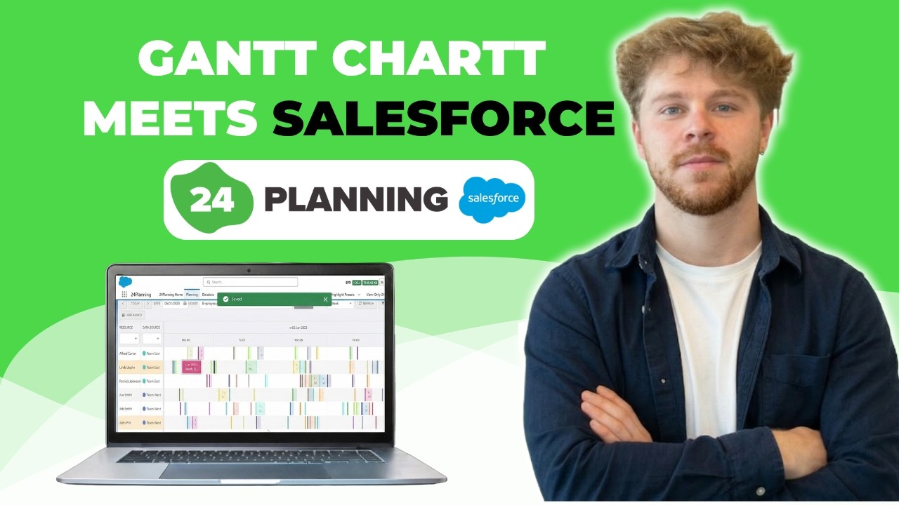 Gantt Charts & Resource Planning Native to Salesforce