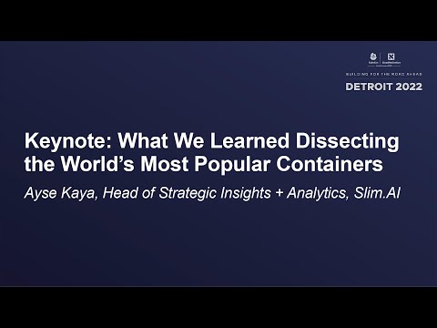 Keynote: What We Learned Dissecting the World’s Most Popular Containers - Ayse Kaya