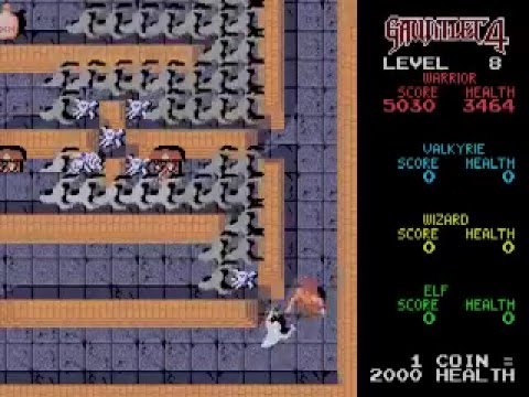Gauntlet IV (USA) - Megadrive Gameplay