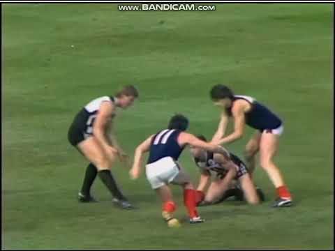 1984 Grand Final Opening Goal AFL Fight/Melee Tim Evans VS Craig Balme