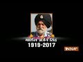 Marshal of Indian Air Force Arjan Singh passes away following heart attack in the morning