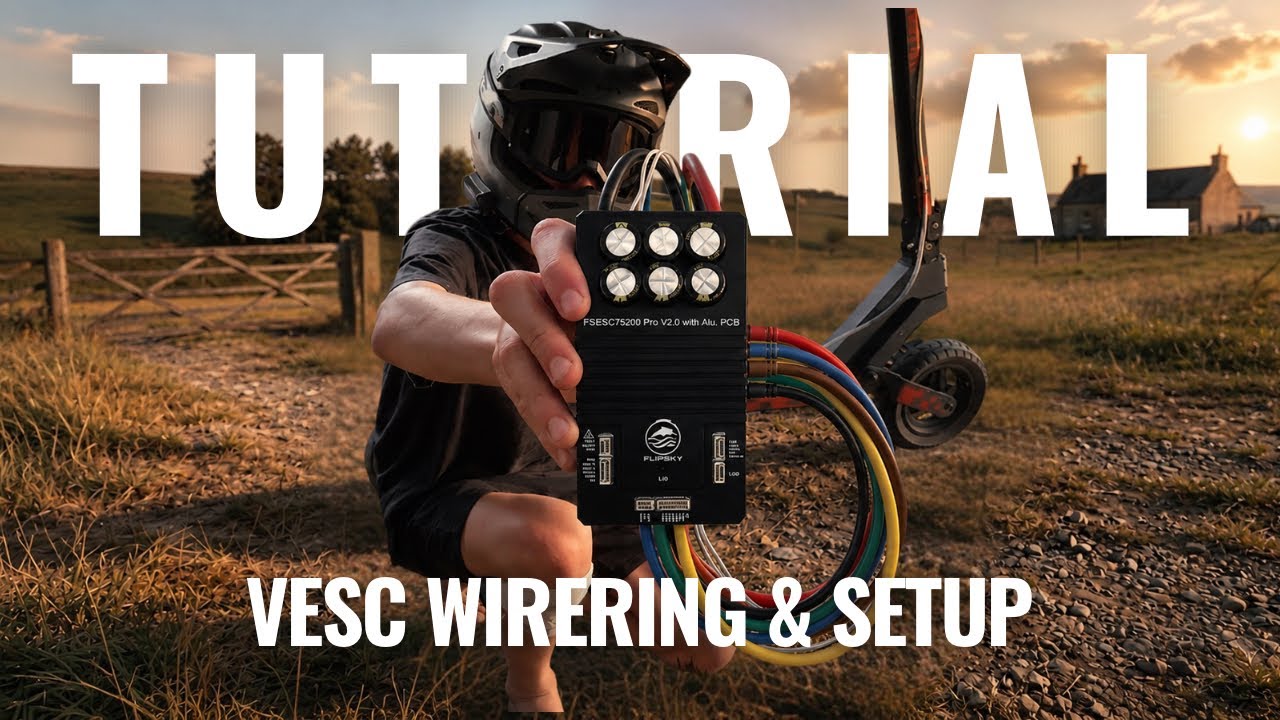 How To Wire & Setup Any VESC Controller