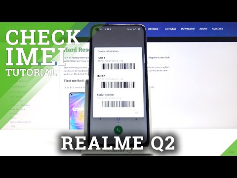 How to Find IMEI and Serial Number in REALME Q2 – Check IMEI and Serial Number
