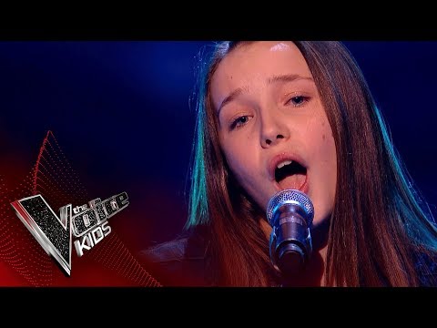 Lucy Performs ‘Moon River’: Blinds 3 | The Voice Kids UK 2018