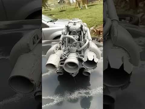 first attempt build of a spaceship using trash part 1