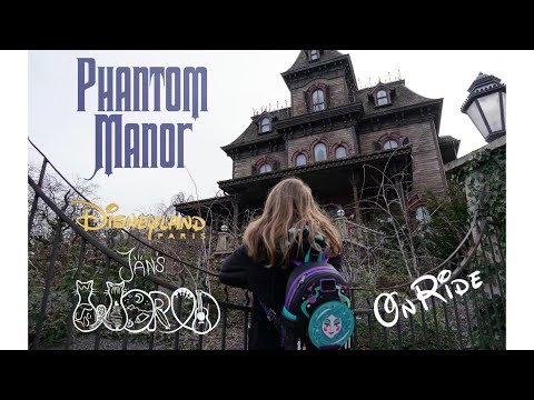 Phantom Manor | Disneyland Paris | Full Onride | OffRide | Darkride | 2024 | 4K