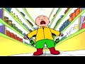 Caillou Gets Lost In The Supermarket Caillou Cartoon
