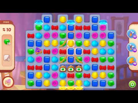 Homescapes Level 3566 夢幻家園 第3566關