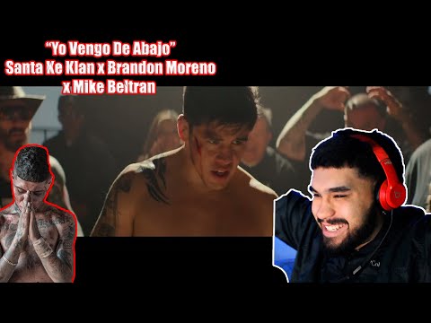 Santa Fe Klan " Yo Vengo De Abajo" x Brandon Moreno  | Music Video Reaction