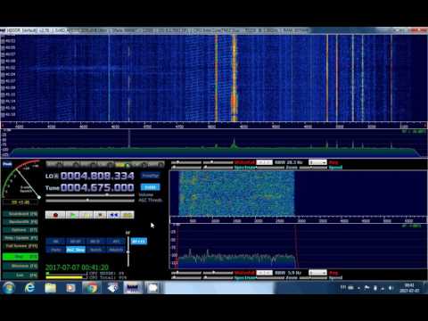 Gander Newfoundland Canada HF Aero coms 4675 Khz USB Shortwave