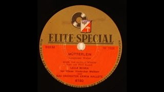 Leila Negra - Mutterlein - 50's German Schlager Pop on Elite Special label