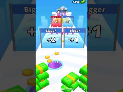 Money Hole 3D - All Levels Gameplay Pop Pi (Levels 6-10)