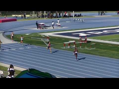 Girls 200 Meter Dash Heat 2 Prelim Sam Burley Hall of Fame - 3/2/2019