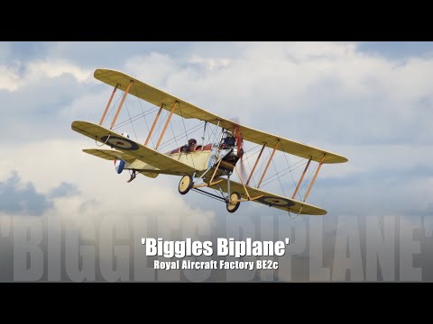 'Biggles Biplane' - Replica BE2c made for cancelled 'Biggles' movie.