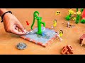 Diy Mini Tractor Hand Pump Construction Project Using Bricks Water Pump Sano Creator