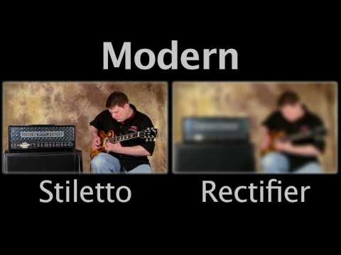 Mesa/Boogie 4x12 Stiletto vs Rectifier Comparison Video 412