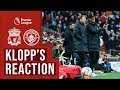 Klopp's Reaction: Jota update, Salah goal and defensive praise | Liverpool vs Man City