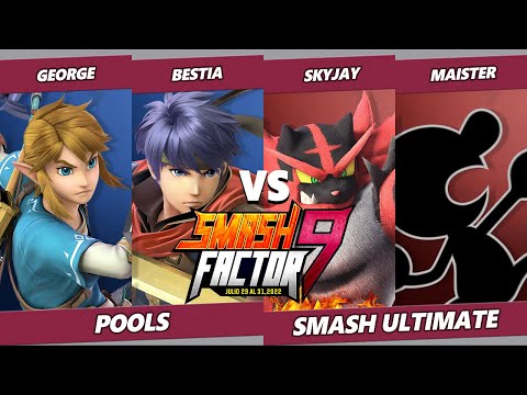 Smash Factor 9 - George & Bestia Vs. Skyjay & Maister - SSBU Ultimate Tournament