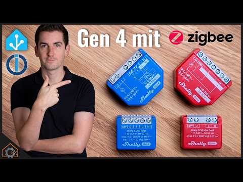 Shelly with Zigbee and Matter – what's new? Generation 4 tested