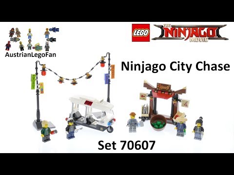 Vidéo LEGO Ninjago 70607 : La poursuite dans la Ville