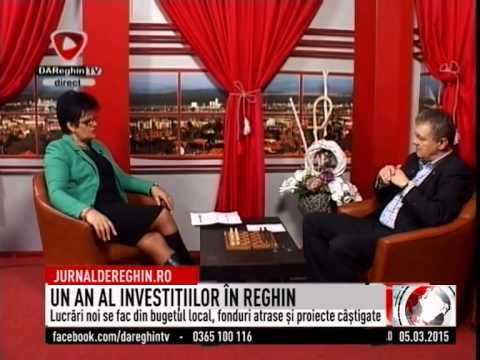 UN AN AL INVESTIŢIILOR ÎN REGHIN (2015 03 05)