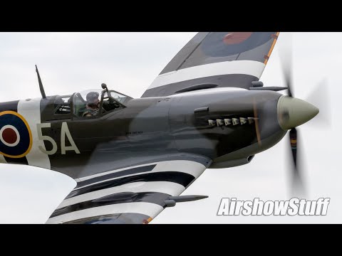 Spitfire, Mustang, and Corsair! Legendary WWII Fighters Fly Together