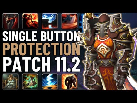 One Button Protection Warrior Guide | Single-Button Tank in WoW Patch 11.2