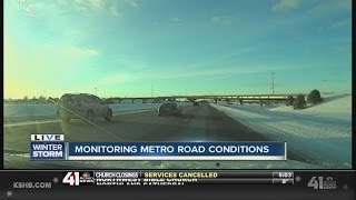 Monitoring metro road conditions