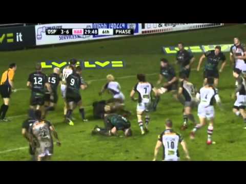Ospreys 12-16 Harlequins | LV= Cup Official Highlights 2013