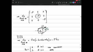 Lecture 11, Part 2 - Stresses in a fluid at rest and motion (stress tensor)
