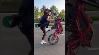 Electric bike things! 🏍️ #shorts #youtubeshorts #bike #electronic #surron @SurRonster