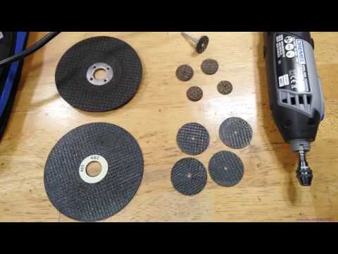 How to Make a cutting disc for Dremel
