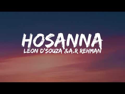 Leon D'souza Hosanna song lyrics