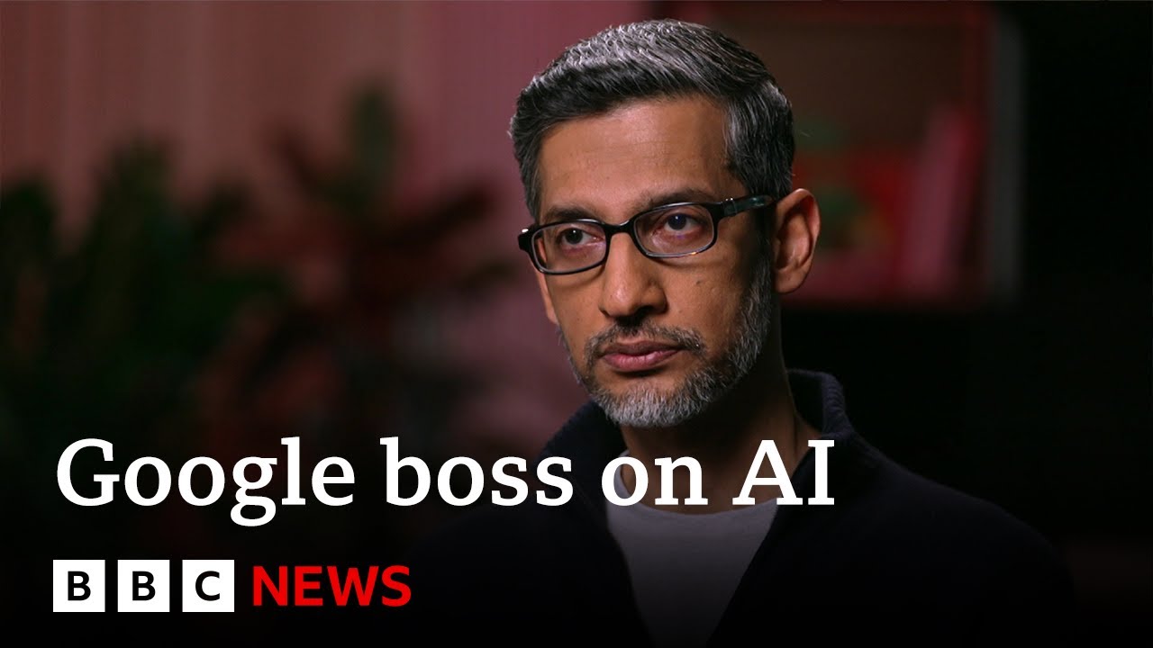 Google boss says trillion-dollar AI investment boom has 'elements of irrationality' | BBC News - YouTube